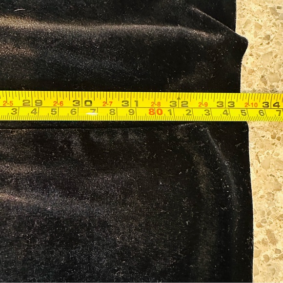 Fashion Nova Mini Dress Women’s L Black Velvet Cut Hollow Out Long Sleeve.C76 - Picture 9 of 11